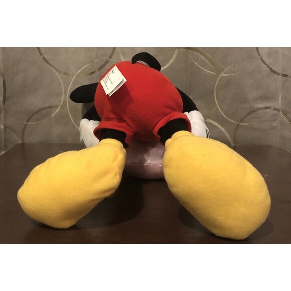 Disney Mickey Mouse Be My Valentine Plush Pink Heart Stuffed Animal Just Play - Picture 9 of 10
